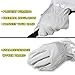 ASPECTEK Beekeeping Gloves by GardenHOME - Premium Durable Goatskin and Canvas, Vented Long Sleeves for Comfort and Protection - Large Size