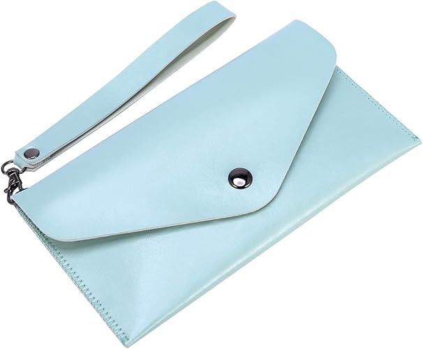 Amazon Leatheory 財布 レディース 長財布 大容量 本革 軽量 人気 ブランド レディース 財布 カード 小銭入れ キーチェーン プレゼント グリーン Leatheory 財布