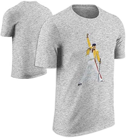 WPAD Men's Queen Band Freddie Mercury Autograph Sign T-shirt