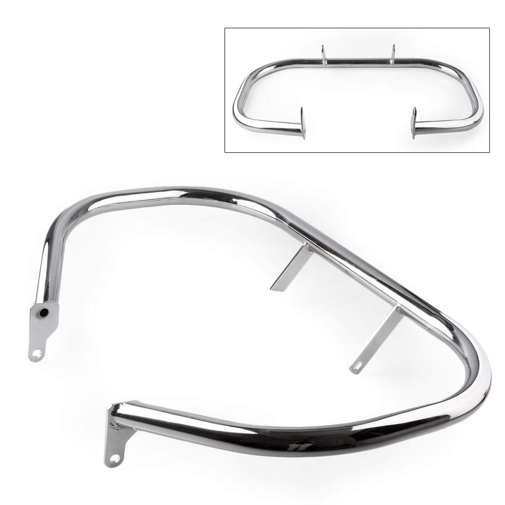 Kekykm 2014-2025 Chopped Engine Guard Crash Bar Compatible With Harley Davidson Touring Street Glide Road King Electra Glide FLHX FLHT FLHR 1 1/4" Pro Highway Crash Bar Chrome, Guards & Covers - Canada - View #4