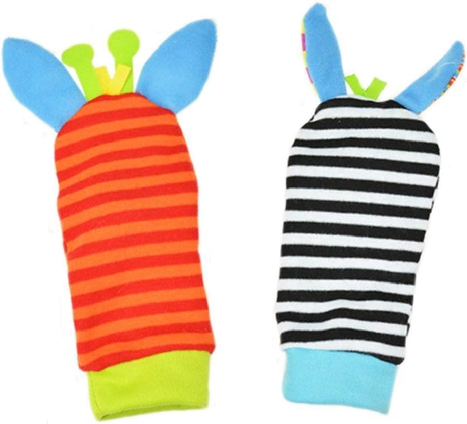 Ndier Dessin Anime Mignon Bebe Hochet Bebe Handbell Poignet Hochet Et Hochets De Pied Trouveur Chaussettes Ensemble Anneau Hochet 2 Pcs Hochets Jouets D Eveil Centroarco Com