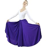Danzcue Womens Long Full Circle Dance Skirt