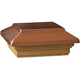 Universal Forest 72267 Plateau Post CAP Cedar 6"x6"