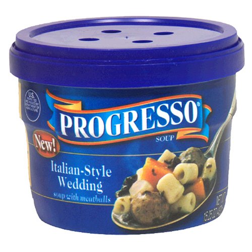 UPC 041196421859, Progresso Soup, Italian Style Wedding, 15.25-Ounce Microwavable Bowls (Pack of 6)