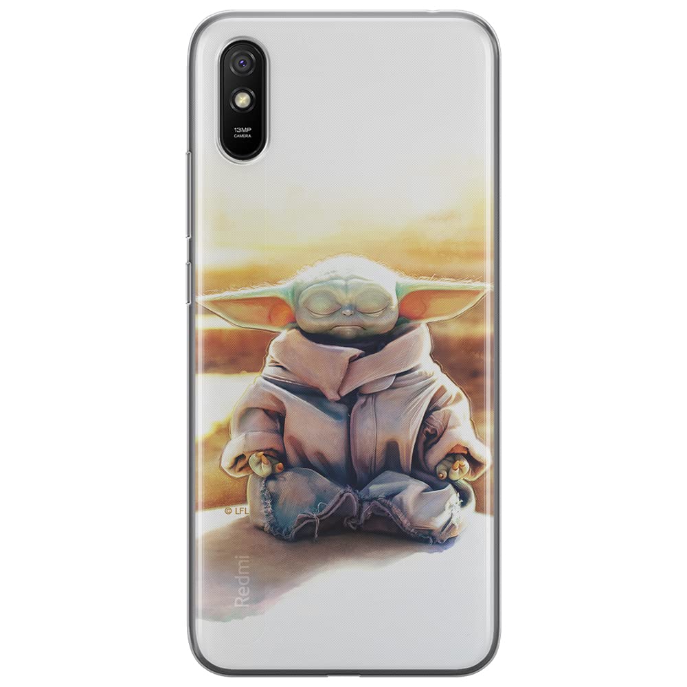 ERT GROUP mobile phone case for Xiaomi REDMI 9A original and officially Licensed Star Wars pattern Baby Yoda 015 optimally adapted to the shape of the mobile phone, case made of TPU