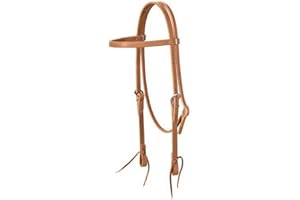 Weaver Leather Golden Brown Harness Leather Browband Headstall