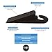 CoJo Premium Rubber Brown Door Stopper 3 Pack – All Floor Surfaces Door Stop – Home and Office Flexible Door Stops Non Scratching Strong Grip - Wedge Doorstop Non-Skid Rubber Base Grip –5 Bonus eBooks