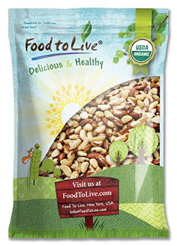 UPC 617724694622, Food To Live Organic Brazil Nuts (Raw, No Shell) (8 Pounds)