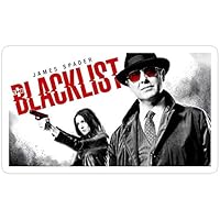 Jess-Sha Store 3 PCs Stickers The Blacklist Sticker for Laptop, Phone, Cars, Vinyl Funny Stickers Decal for Laptops, Guitar, Fridge
