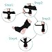 sportuli Plantar Fasciitis Night Splint for Heel Pain Relief Dorsal Drop Foot Orthotic Brace Support Stretch Therapy for Achilles Tendonitis, Adjustable Size for Women and Men Fits Right or Left Foot