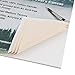 Paramount Universal Primed Premium Cotton Canvas 10 Sheet Pads - Universal Double Primed Cotton Canvas Pads for Students, Drawing, Painting, Travel, & More! - [White - 9