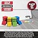 24 Pack Square Magnetic Mini Dry Erase Board Erasers for Teachers, Classroom Whiteboard, Bulk School Supplies, 4 Colors, 2x0.8 in - Mini Erasers
