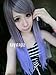 X&Y ANGEL New Two Tone Long Straight Heat Resistant Highlights Wigs as Natural Hair