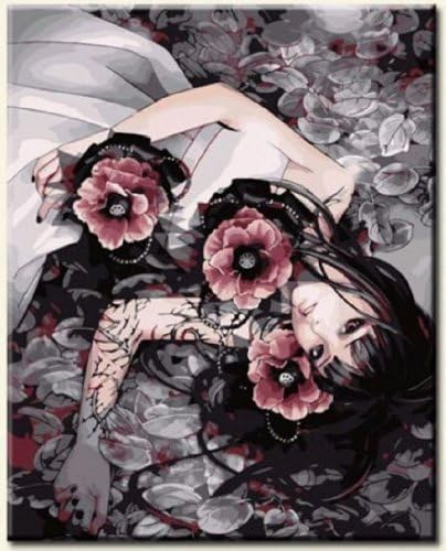 Paint By Number 16" X 20" Kit (Framed) Unique Dolorous Beauty