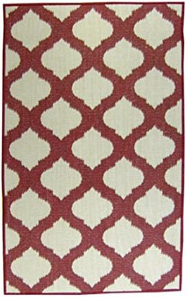 Lava 5272064 Tile 43X67 Outdoor & Indoor Reversible Rug Redivory