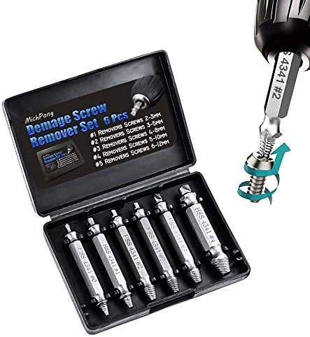 thumbnail image 2 of Damaged Screw Extractor Set – 4-Piece Tool Kit For Removing Stripped Screws (TOKIT-99854) 2 of 2