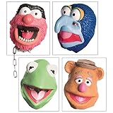 GSG The Muppets Mask Costume Accessory Adult Teen Mens The Muppets Halloween