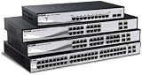 D-Link DGS-1210-48 48-Port Gigabit Smart Switch 4 Combo SFP D-Link Green view 2