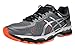ASICS Men's Gel-Kayano 22 Running Shoe (10.5 D(M) US, Storm/Silver/Orange)