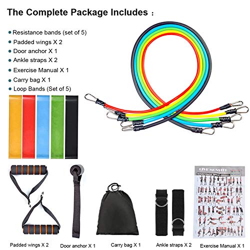 Beyoung-Exercise-Strength-Resistance-Bands-Sets-Fitness-Bands-with-Door-Anchor-Handles5-Resistance-Loop-BandsAnkle-Straps-Carrying-Pouch-Home-Workout-Gym-Equipment-for-Men-Women-17Pack