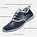 Men Women Quick Drying Mesh Athletic Aqua Water Shoes Lightweight Lace-up Walking Sneaker Shoes