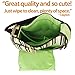 Diaper Tote Bag Green w/Changing Mat Premium Designer Baby Diapers Bag for Girls Boys Twins, Shower Gifts for Mom Dad