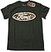 Ford Camouflage Round Logo T-Shirt Heather Blue