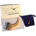 Cast Replica Deinonychus Dinosaur Claw with Bonus Genuine Fossil Spinosaurus Tooth by DINOSAURS ROCK