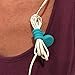 TwistieMag Strong Magnetic Twist Ties - The Tropical Ocean Blue Collection - Turquoise 6 Pack - Super Powerful Solution for Cable Management, Hanging & Holding Stuff, Fidgeting, Or Just for Fun!