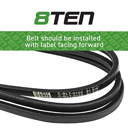 8TEN Transmission Drive Belt for John Deere LA100 LA105 D100 L100 L1742