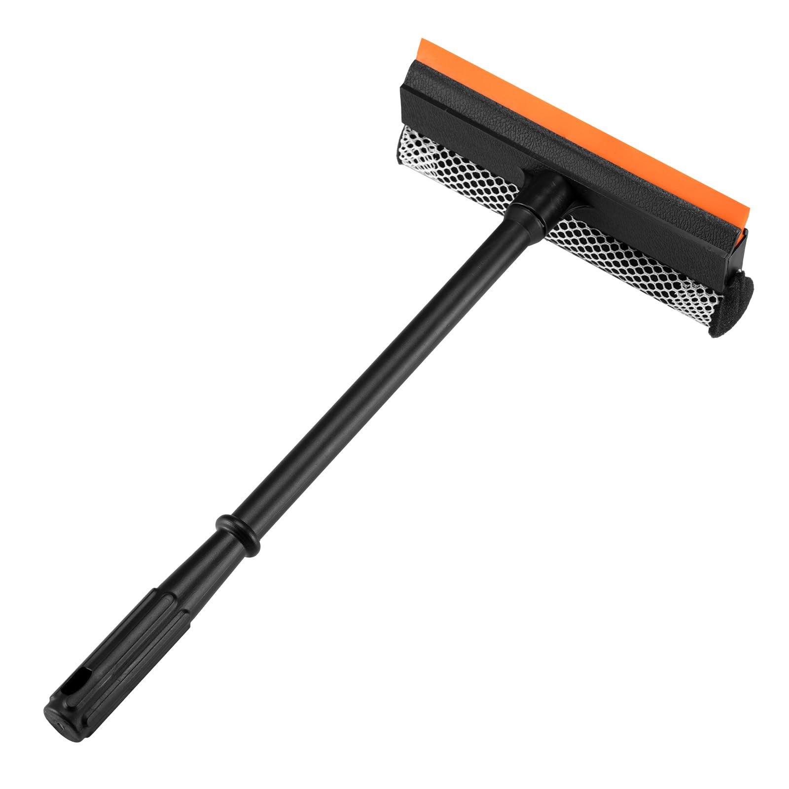 Photo 1 of 2 in1 Window Squeegee for Car, Window Cleaner with 16inch Long Handle,Sponge Car Window Squeegee for Gas Station, Glass,Shower,Outdoor High Window Cleaning