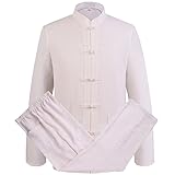 ZooBoo Mens Chinese Traditional Cotton Linen
