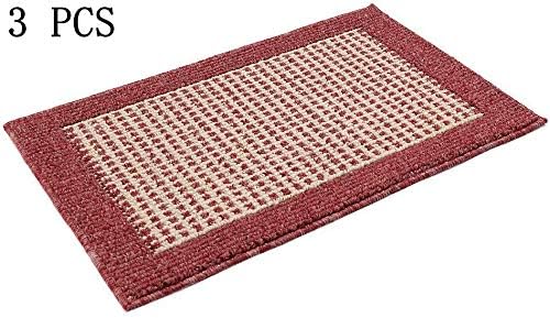 28x18 Inch Washable Kitchen Rug Mats Are Made Of Polypropylene Square Rug Cushion Which Is Anti Slippery And Stain Resistance Red Amazon Sg Home Improvement
