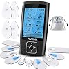 NURSAL Dual Channel EMS TENS Unit 24 Modes Muscle Stimulator for Pain Relief & Muscle Strength with 14 Pads…