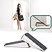 Door Stopper,WERTIOO Door Stops Premium Quality Zinc & Rubber Non-Rust Heavy Duty Wedge That Hugs Doors Tightly and Doesn’t Budge+2 pcs Corner Guards