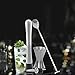 Professional Grade Bar Tools Essentials Set – 4 Crafted Stainless Steel Bar Tools – Includes Muddler, Cocktail Spoon, Jigger, and Liquor Pourer