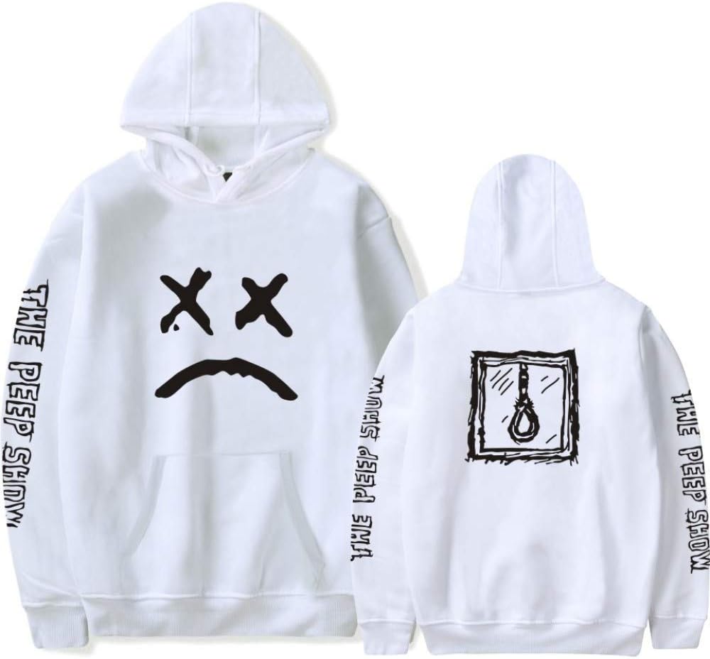 HOSD 2018sweatshirts Plus Sizes for Men Casual Fleece Streetwear Hoodies Cry Baby Lil Peep