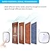 Esonstyle Wireless Doorbell Chimes,Waterproof Doorbell Kit with 36 Chimes,4 Level Volume 1 Push Button and 1 Receiver for Home Office