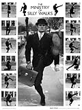 Monty Python - The Ministry of Silly Walks TV Show Art Print — TV Show Memorabilia — 11x17 Poster, Vibrant Color, Features John Cleese.