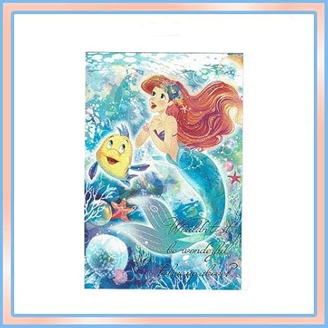 Amazon Co Jp リトルマーメイド アリエル ディズニープリンセス ポストカード ブルーデザイン 東京ディズニーリゾート限定 ホビー