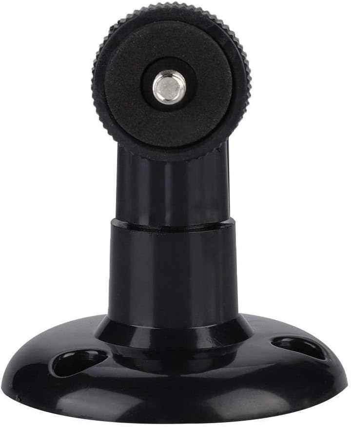 Maxmartt Surveillance CCTV Camera Stand Wall Mount Bracket Rotatable Mini Camera Support Stand Black