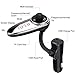 Otium Bluetooth FM Transmitter, Wireless Car Radio Adapter Kit and FM Modulator Bluetooth Receiver with TF Card Slot and 2 Ports USB Car Charger