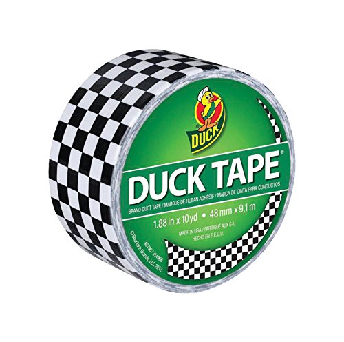 Duck Duct Tape High Performance 10 Yd. Black Checker