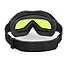OutdoorMaster OTG Ski Goggles - Over Glasses Ski / Snowboard Goggles for Men, Women & Youth - 100% UV Protection (Black Frame + VLT 80% Light Green Lens)