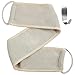 Toem Back Scrubber Strap for Shower - Exfoliating Wash Cloth Back Washer - Exfoliating Band Set - 4 x 32 Inches