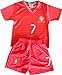 2014 Cristiano Ronaldo Home Portugal Football Soccer Kids Jersey & Short