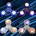 Fantastic Zone Fidget Hand Spinner With LED LIGHT Tri Spinner Toy With Colorful Shining Premium Anxiety Toy Helps Focus For Kids And Adults Stress Reducer