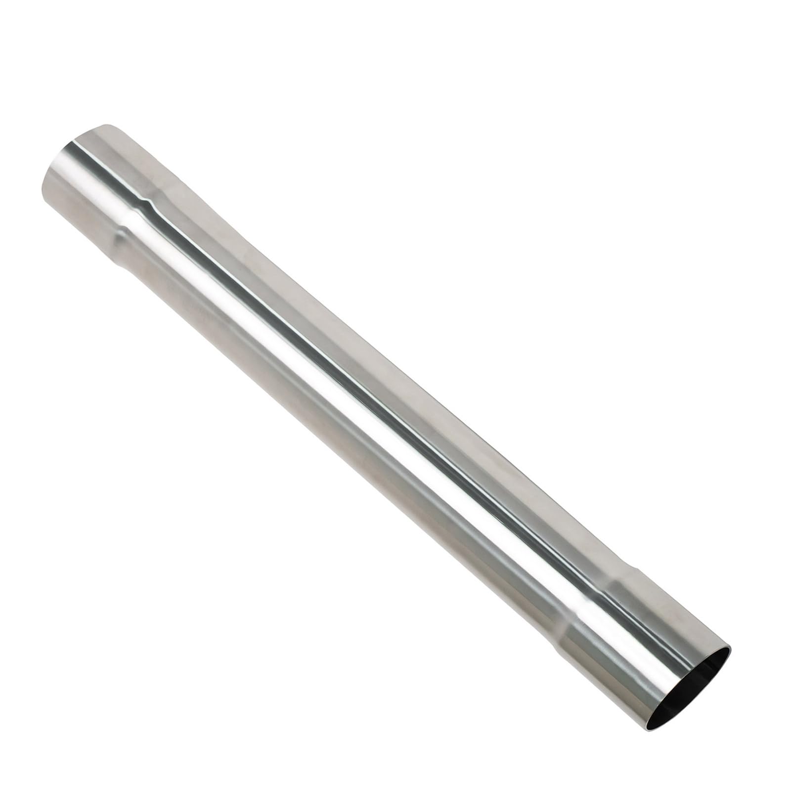 Photo 1 of 1.75 Inch Exhaust Pipe T304 Stainless Steel Exhaust Tubing (SS Tubo),Tailpipe 1 3/4"ID Length 17.3"Straight Tubing, Flared, Polished Finish,Universal Connector Adapter Tubo, Metal Tubing