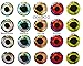Brule 3-D Hard Epoxy Eyes (Combo2, 5mm)