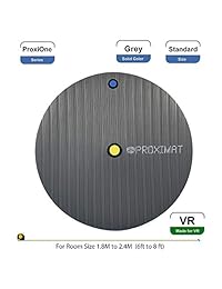 proximat TM 24 G Realidad Virtual Gamers ventaja Chaperone alfombrilla de seguridad de pie o estándar 6 'a 8' habitación escala para Oculus Go, HTC vive, Oculus Rift, PlayStation VR psvr, tpcast, DisplayLink